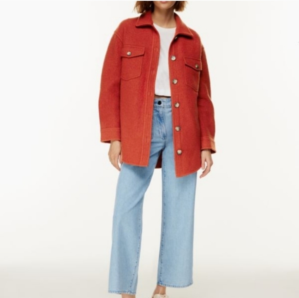 Aritzia Rust Utility Jacket - Picture 2 of 9